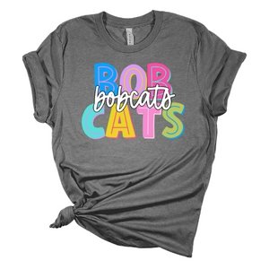 Bobcats Bold DTF Transfer - My Vinyl Craft
