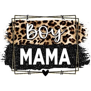 Boy Mama DTF Transfer - My Vinyl Craft