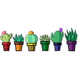 Cactus DTF Transfer - My Vinyl Craft