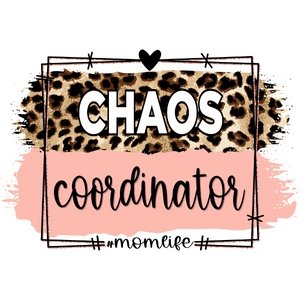 Chaos Coordinator Leopard DTF Transfer - My Vinyl Craft