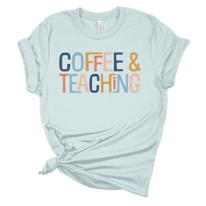 Coffee & Teaching DTF Transfer - My Vinyl Craft