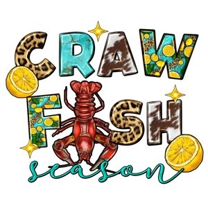 Crawfish Season DTF Transfer - My Vinyl Craft