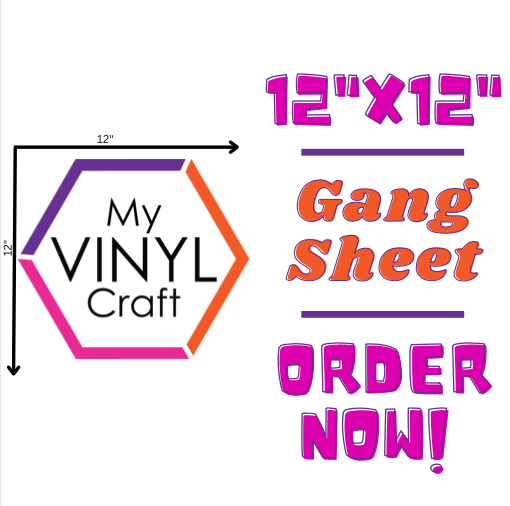 Custom DTF Gang Sheet 3-5 Business Day Turn Around Time. - My Vinyl Craft