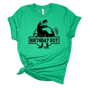 Dino Birthday DTF Transfer - My Vinyl Craft