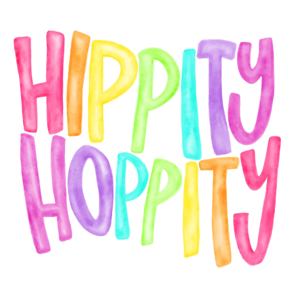 Hippity Hoppity DTF Transfer - My Vinyl Craft