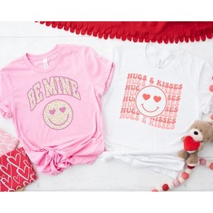 Hugs and Kisses DTF Transfer - My Vinyl Craft