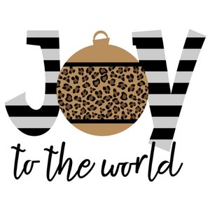 Joy to the World DTF Transfer - My Vinyl Craft