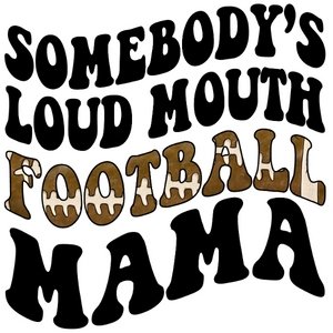 Loud Mouth Football DTF Transfer Set - My Vinyl Craft