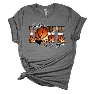 Love of the Game Bball DTF Transfer - My Vinyl Craft