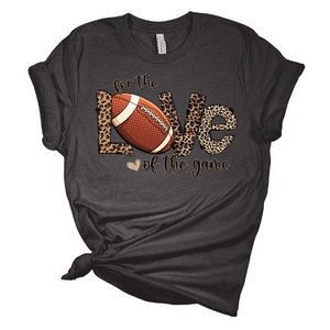 Love of the game Football DTF Transfer - My Vinyl Craft