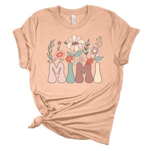 Mimi Pastel Floral DTF Transfer - My Vinyl Craft