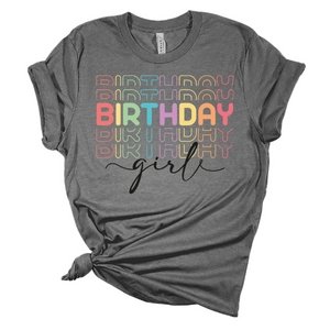 Neon Birthday DTF Transfer - My Vinyl Craft