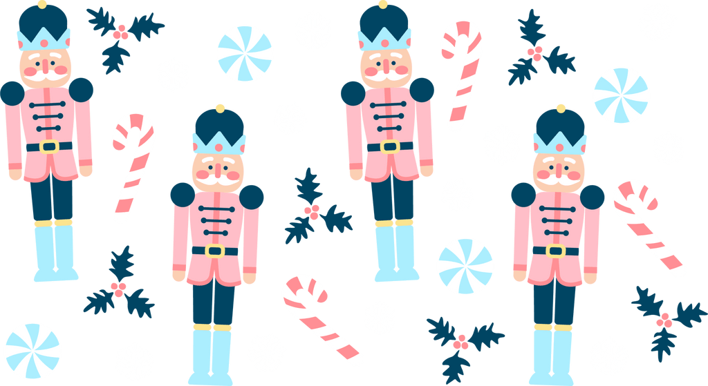 Nutcracker UV DTF Cup Wrap - My Vinyl Craft