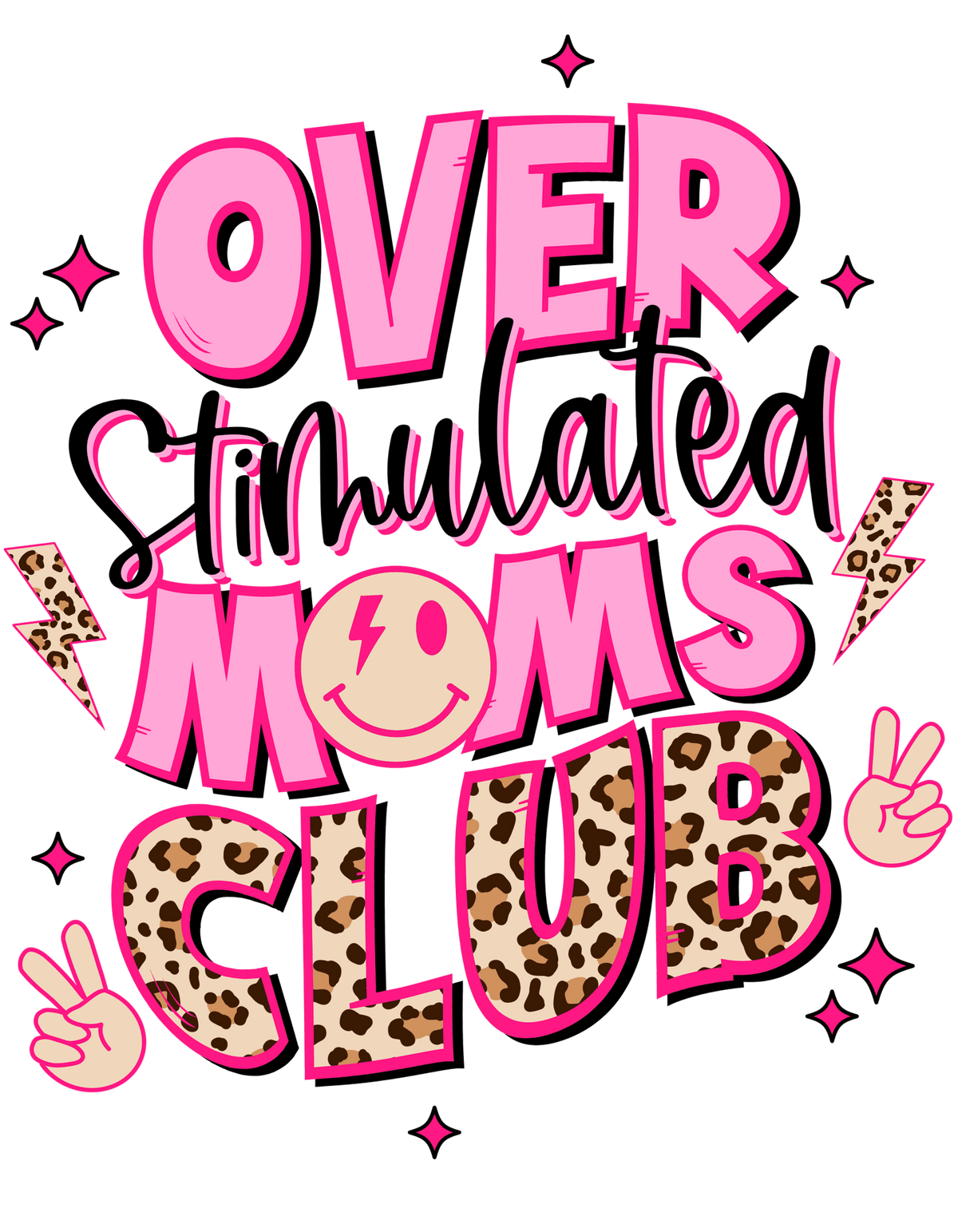 Overstimulated Mom's Club | My Vinyl Craft