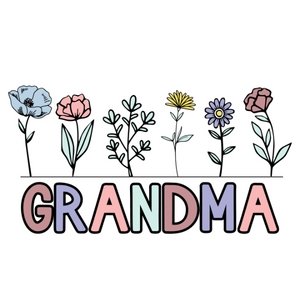Pastel Grandma DTF Transfer - My Vinyl Craft