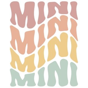 Pastel Mini DTF Transfer - My Vinyl Craft
