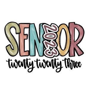 Pastel Senior DTF Transfer - My Vinyl Craft