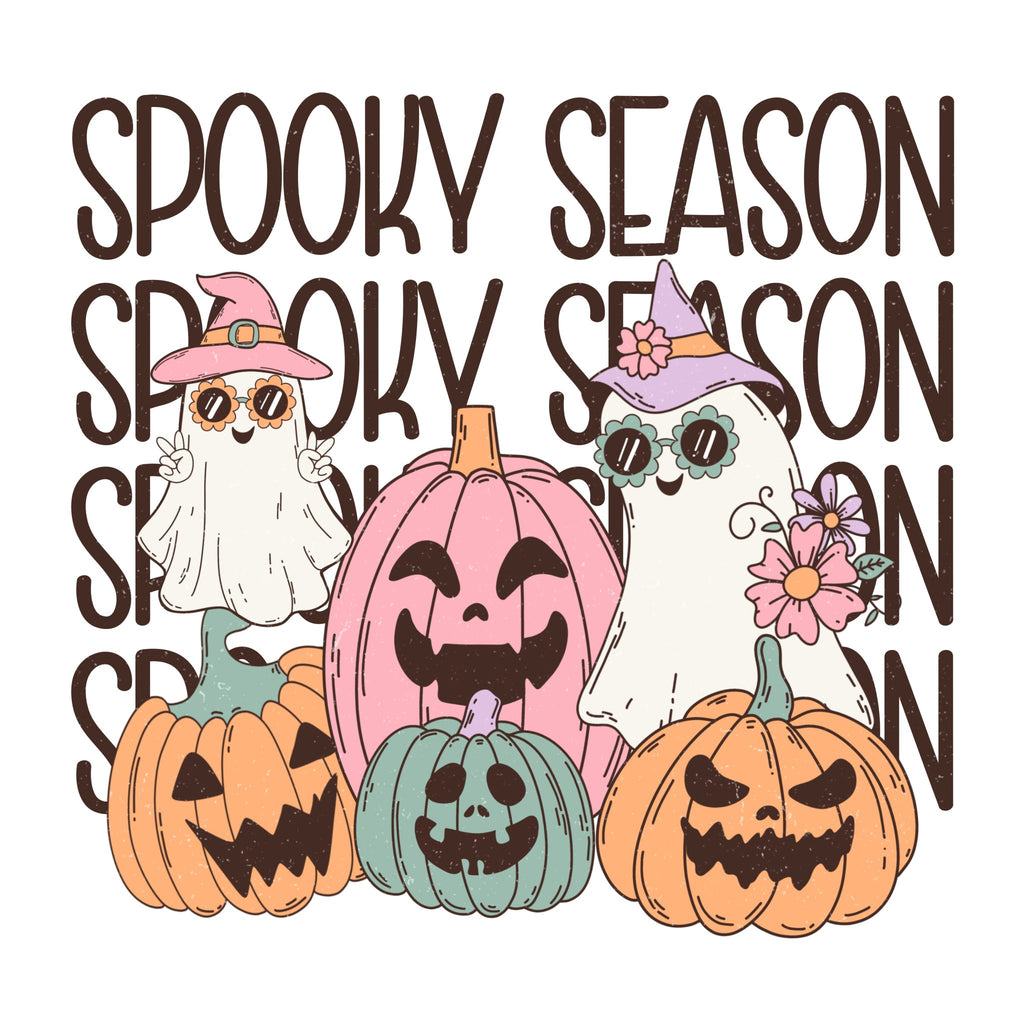 Pastel Spooky Season DTF Transfer - My Vinyl Craft