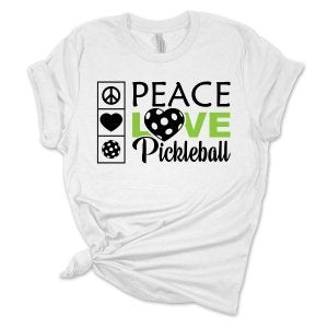 Peace Love Pickleball DTF Transfer - My Vinyl Craft