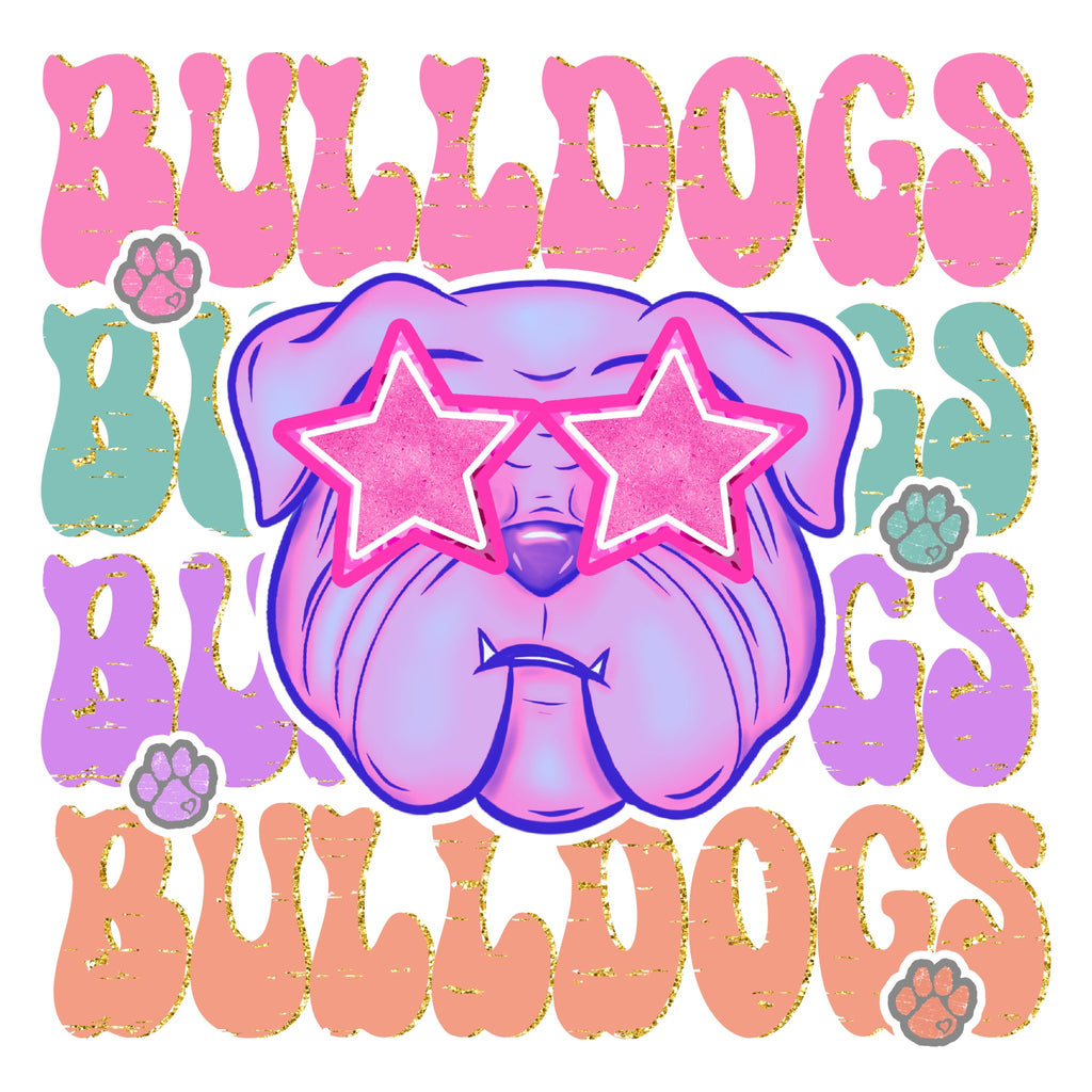 Preppy Bulldogs - My Vinyl Craft