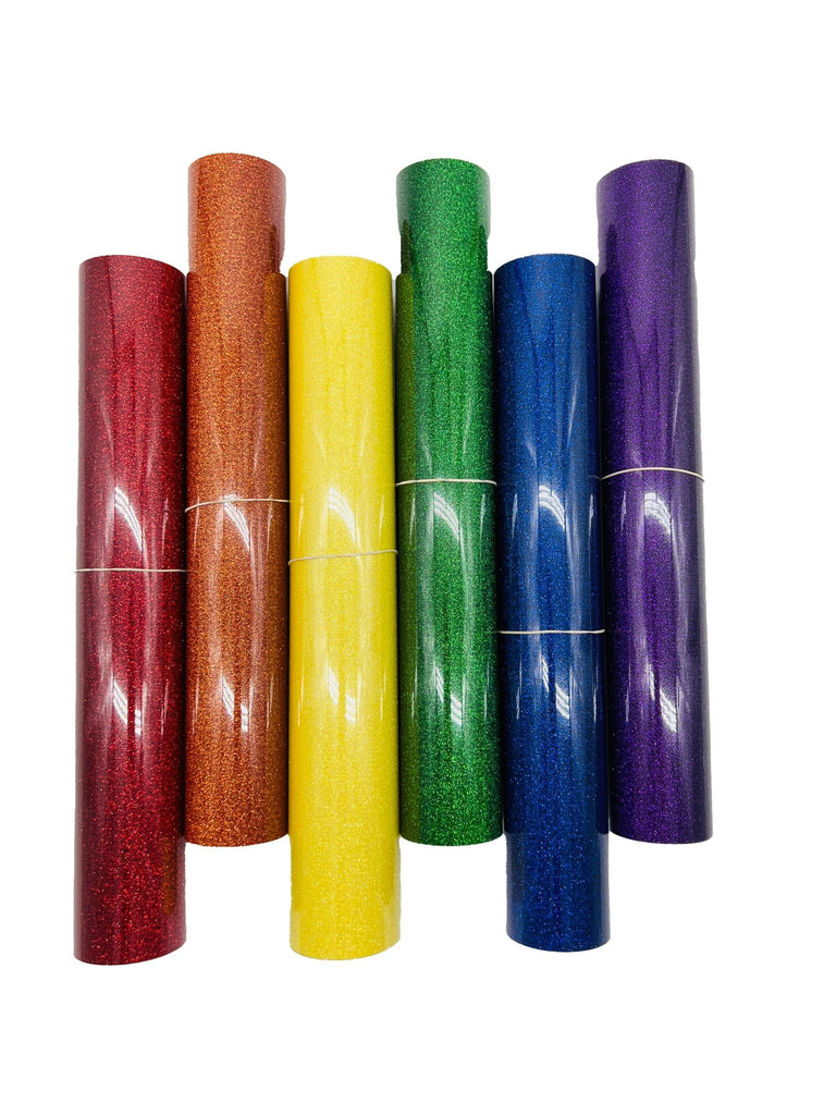 Primary Glitter HTV Bundle My Vinyl Craft