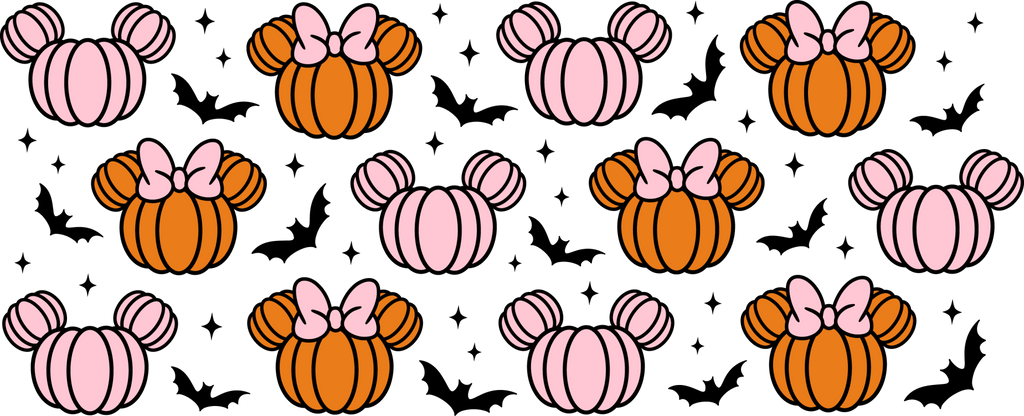 Pumpkin Ears UV DTF Cup Wrap - My Vinyl Craft