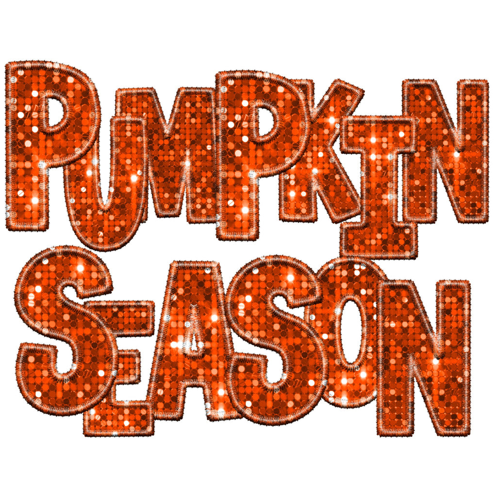 Pumpkin Season DTF Transfer - My Vinyl Craft