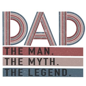 Retro Dad DTF Transfer - My Vinyl Craft