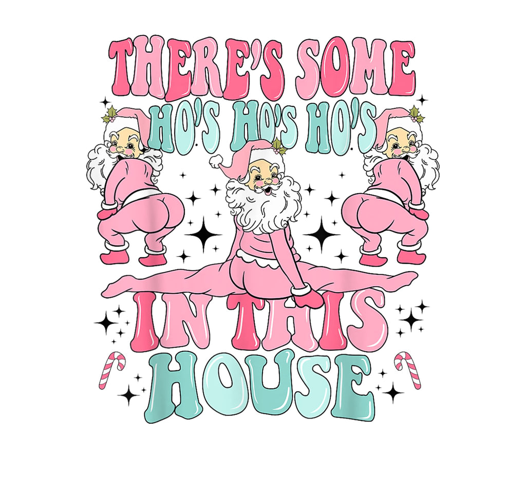 Santa House DTF transfers - My Vinyl Craft