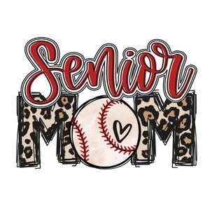 Senior Baseball Mom DTF Transfer - My Vinyl Craft