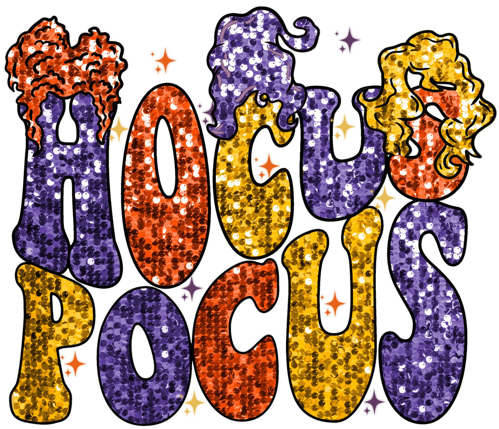 Sequins Hocus Pocus - My Vinyl Craft