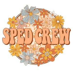 Sped Crew Floral DTF Transfer - My Vinyl Craft