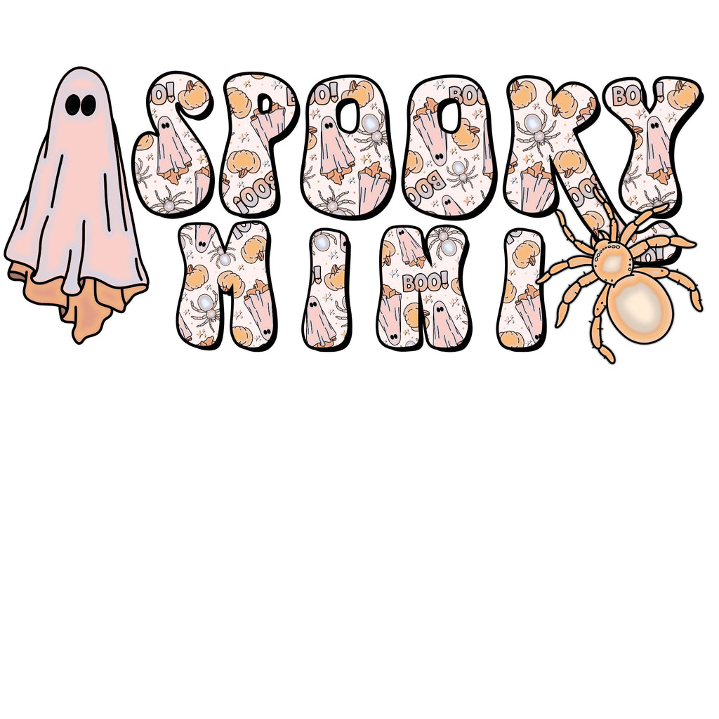 Spooky Mini DTF Transfer - My Vinyl Craft