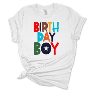 Star Birthday Boy DTF Transfer - My Vinyl Craft