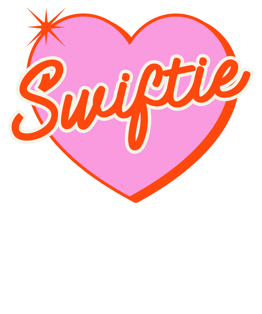 Swifty Heart DTF Transfer - My Vinyl Craft
