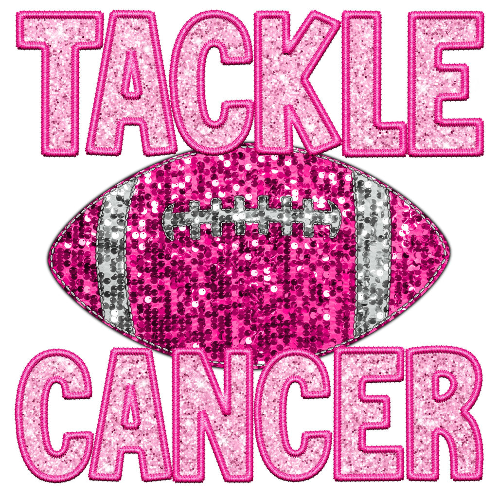 Tackle Cancer DTF Transfer - My Vinyl Craft