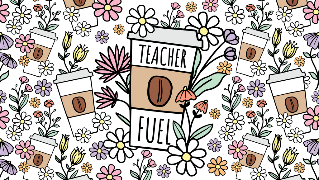 Teacher Fuel UV DTF Cup Wrap - My Vinyl Craft