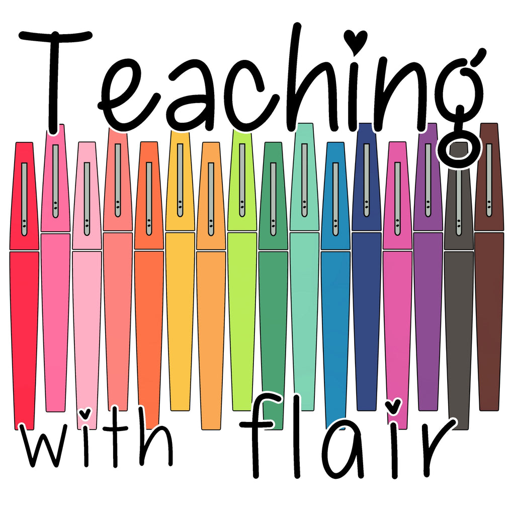 Teaching with Flair DTF Transfer - My Vinyl Craft