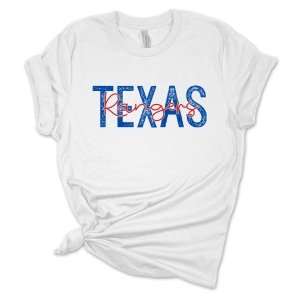 Texas Rangers DTF Transfer - My Vinyl Craft