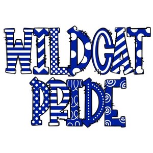 Wildcat Pride DTF Transfer - My Vinyl Craft