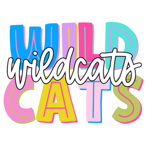Wildcats Bold DTF Transfer - My Vinyl Craft